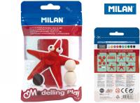 Opakowanie Modelina Milan samoutwardzalna AIR-DRY 100 g czerwona