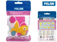 Opakowanie Modelina Milan samoutwardzalna AIR-DRY 100 g różowa