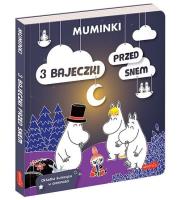 Muminki. 3 bajeczki przed snem. Autor: Opracowanie zbiorowe. SmakLiter.pl Okładka książki Muminki. 3 bajeczki przed snem