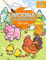 Okładka książki Na wsi. Wodna kolorowanka