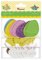 Opakowanie Naklejki piankowe królik, kurczaczki, pisanki mix