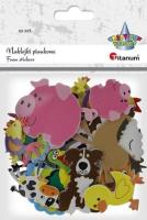 Opakowanie Naklejki piankowe zwierzęta gospodarskie mix 22szt