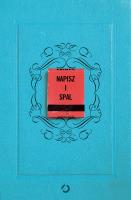 Okładka książki Napisz i spal