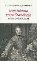 Okładka książki Niefabularna proza Krasickiego