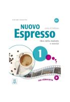 Nuovo Espresso 1 podręcznik + wersja cyfrowa. Autor: Ziglio Luciana, Rizzo Giovanna. SmakLiter.pl Okładka książki Nuovo Espresso 1 podręcznik + wersja cyfrowa