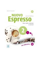 Nuovo Espresso 2 podręcznik + wersja cyfrowa. Autor: Maria Balicka, Rizzo Giovanna. SmakLiter.pl Okładka książki Nuovo Espresso 2 podręcznik + wersja cyfrowa