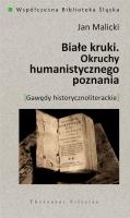 Okruchy humanistycznego poznania. Autor: Malicki Jan. SmakLiter.pl Okładka książki Okruchy humanistycznego poznania