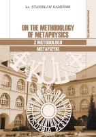 On the Methodology of Metaphysics. Autor: Kamiński Stanisław. SmakLiter.pl Okładka książki On the Methodology of Metaphysics