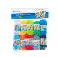 Opakowanie Ozdoba dekoracyjna mulina 23mx10szt mix kol