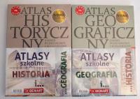 Okładka książki Pakiet edukacyjny Geograficzny i historyczny Atlas do liceum i technikum