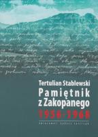 Okładka książki Pamiętnik z Zakopanego 1956-1968