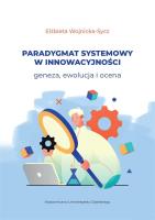 Okładka książki Paradygmat systemowy w innowacyjności