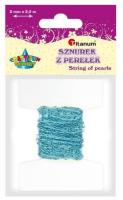 Opakowanie Perełki na sznurku 2,5mmx2m niebieskie