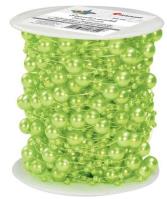 Opakowanie Perełki na żyłce 20m 2 rozmiary jasnozielone