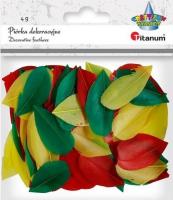 Opakowanie Piórka płatki 4g mix kolorów