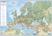 Plansza edukacyjna - Mapa Europy 1:10 000 000. Autor: Opracowanie zbiorowe. SmakLiter.pl Okładka książki Plansza edukacyjna - Mapa Europy 1:10 000 000