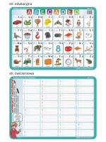 Podkładka edu. 01 - Abecadło. Wydawca: Visual System. SmakLiter.pl Opakowanie Podkładka edu. 01 - Abecadło