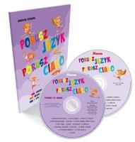 Porusz język, porusz ciało - zabawy z piosenkami. Autor: Agnieszka Kornacka. SmakLiter.pl Okładka książki Porusz język, porusz ciało - zabawy z piosenkami