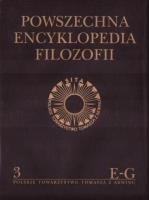 Okładka książki Powszechna Encyklopedia Filozofii t.3 E-G