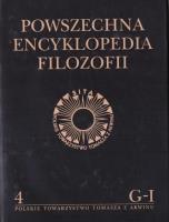 Okładka książki Powszechna Encyklopedia Filozofii t.4 G-I