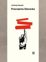 Pracownia literacka. Autor: Zawada Andrzej. SmakLiter.pl Okładka książki Pracownia literacka