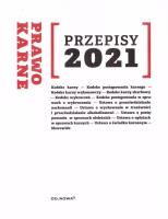 Prawo karne 2021. Autor: Agnieszka Kaszok. SmakLiter.pl Okładka książki Prawo karne 2021