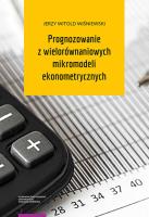 Okładka książki Prognozowanie z wielorównaniowych mikromodeli ekonometrycznych