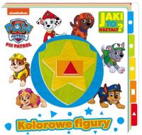 Okładka książki Psi Patrol. Jaki to kształt? Kolorowe figury