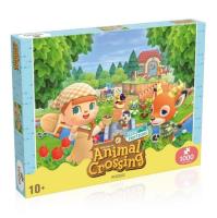 Puzzle 1000 Animal Crossing. Wydawca: Winning Moves. SmakLiter.pl Opakowanie Puzzle 1000 Animal Crossing