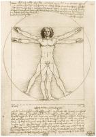 Opakowanie Puzzle 1000 Człowiek Witruwiański