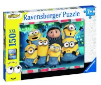 Puzzle 150 Minionki 2 XXL. Wydawca: Ravensburger. SmakLiter.pl Opakowanie Puzzle 150 Minionki 2 XXL