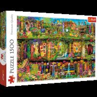 Opakowanie Puzzle 1500 Baśniowa biblioteczka TREFL
