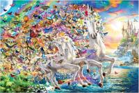 Opakowanie Puzzle 2000 Fantastyczne jednorożce