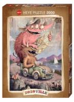 Opakowanie Puzzle 2000 Zozoville, Czas na wycieczkę
