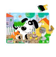 Puzzle 21 ramkowe Szczeniak DOPR300182. Wydawca: DodoEditor. SmakLiter.pl Opakowanie Puzzle 21 ramkowe Szczeniak DOPR300182