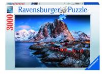 Puzzle 3000 Hamnoy, Lofoty. Wydawca: Ravensburger. SmakLiter.pl Opakowanie Puzzle 3000 Hamnoy, Lofoty