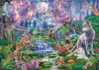Puzzle 3000 HQ Moonlit Wild. Wydawca: Clementoni. SmakLiter.pl Opakowanie Puzzle 3000 HQ Moonlit Wild