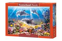Opakowanie Puzzle 500 Dolphins Underwater