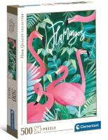 Puzzle 500 HQ Fantastic Animals Flamingos. Wydawca: Clementoni. SmakLiter.pl Opakowanie Puzzle 500 HQ Fantastic Animals Flamingos