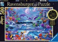 Opakowanie Puzzle 500 Świecące - Magiczny świat