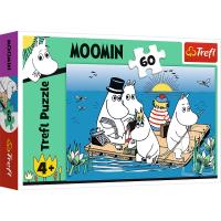 Opakowanie Puzzle 60 Muminki nad jeziorem 17352
