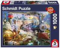 Puzzle PQ 1000 Magiczna podróż G3. Wydawca: Schmidt. SmakLiter.pl Opakowanie Puzzle PQ 1000 Magiczna podróż G3