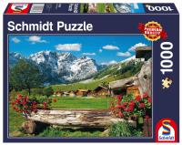 Puzzle PQ 1000 Widok na góry G3. Wydawca: Schmidt. SmakLiter.pl Opakowanie Puzzle PQ 1000 Widok na góry G3