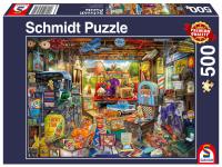 Puzzle PQ 500 Wyprzedaż garażowa G3. Wydawca: Schmidt. SmakLiter.pl Opakowanie Puzzle PQ 500 Wyprzedaż garażowa G3