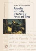 Rationality and Finality of the World of.... Autor: Maryniarczyk Andrzej. SmakLiter.pl Okładka książki Rationality and Finality of the World of...