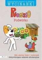 Reksio. Wycinanki. Podwórko. Autor: Szarf Maria. SmakLiter.pl Okładka książki Reksio. Wycinanki. Podwórko