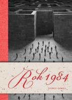 Rok 1984 (oprawa twarda). Autor: Orwell George. SmakLiter.pl Okładka książki Rok 1984 (oprawa twarda)