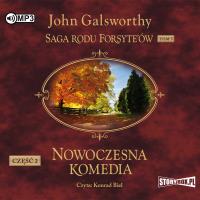 Saga rodu Forsyte'ów. T.5 Nowoczesna... cz.2 CD - Audiobook. Autor: Galsworthy John. SmakLiter.pl Okładka książki Saga rodu Forsyte'ów. T.5 Nowoczesna... cz.2 CD - Audiobook
