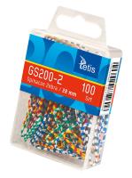 Spinacze okrągłe Tetis zebra 28 mm 100 sztuk (GS200-Z). Autor: Michalczyk i Prokop. SmakLiter.pl Okładka książki Spinacze okrągłe Tetis zebra 28 mm 100 sztuk (GS200-Z)