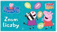Świnka Peppa. Wiem i ja! Zam liczby. Autor: Opracowanie zbiorowe. SmakLiter.pl Okładka książki Świnka Peppa. Wiem i ja! Zam liczby